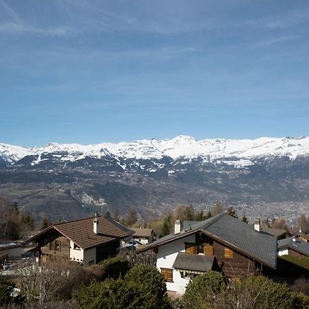 Ferienwohnung Chalet Sébaric - Vercorin Exterior foto